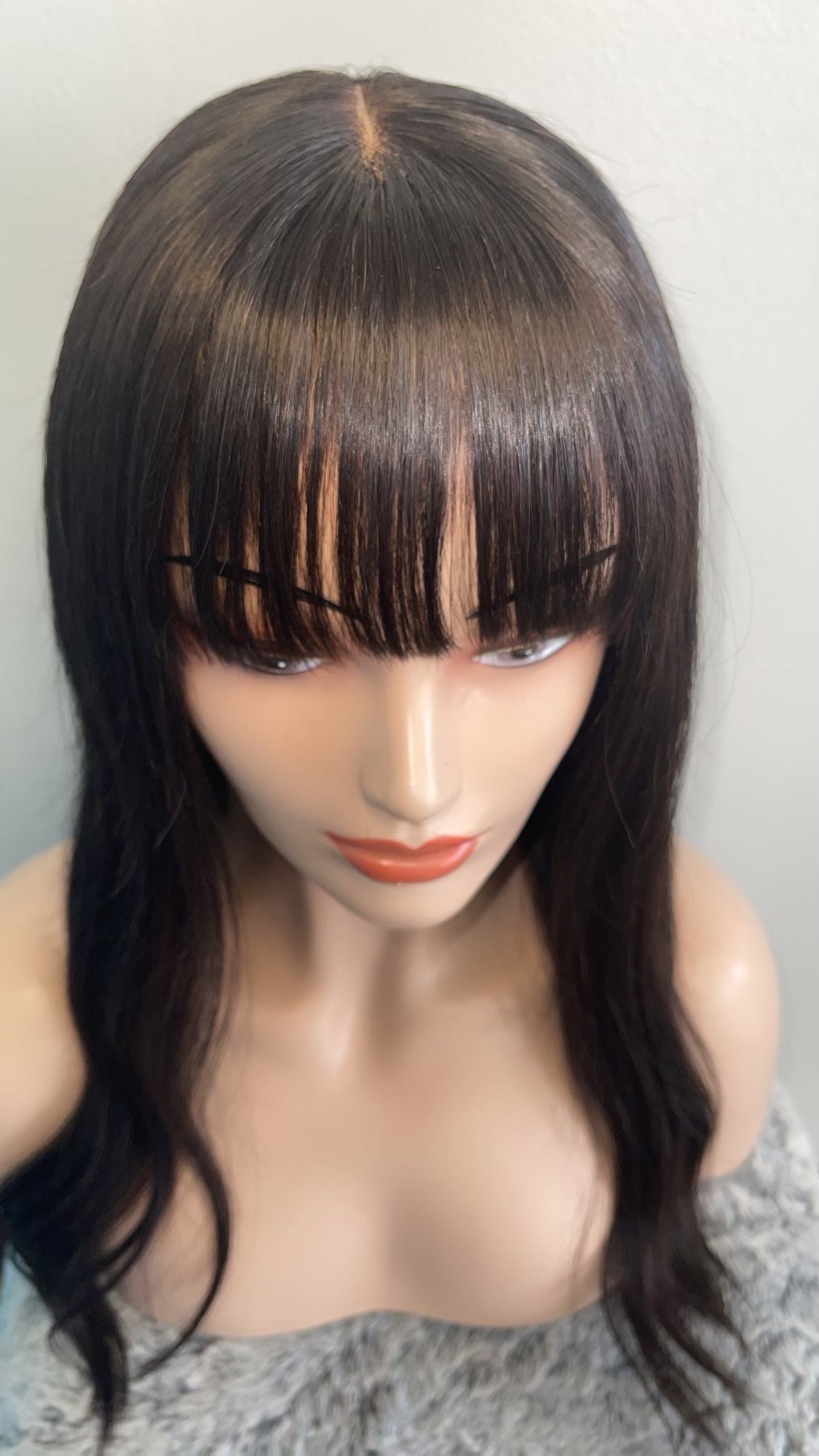 "Lisa" Bang Lacefront Wig