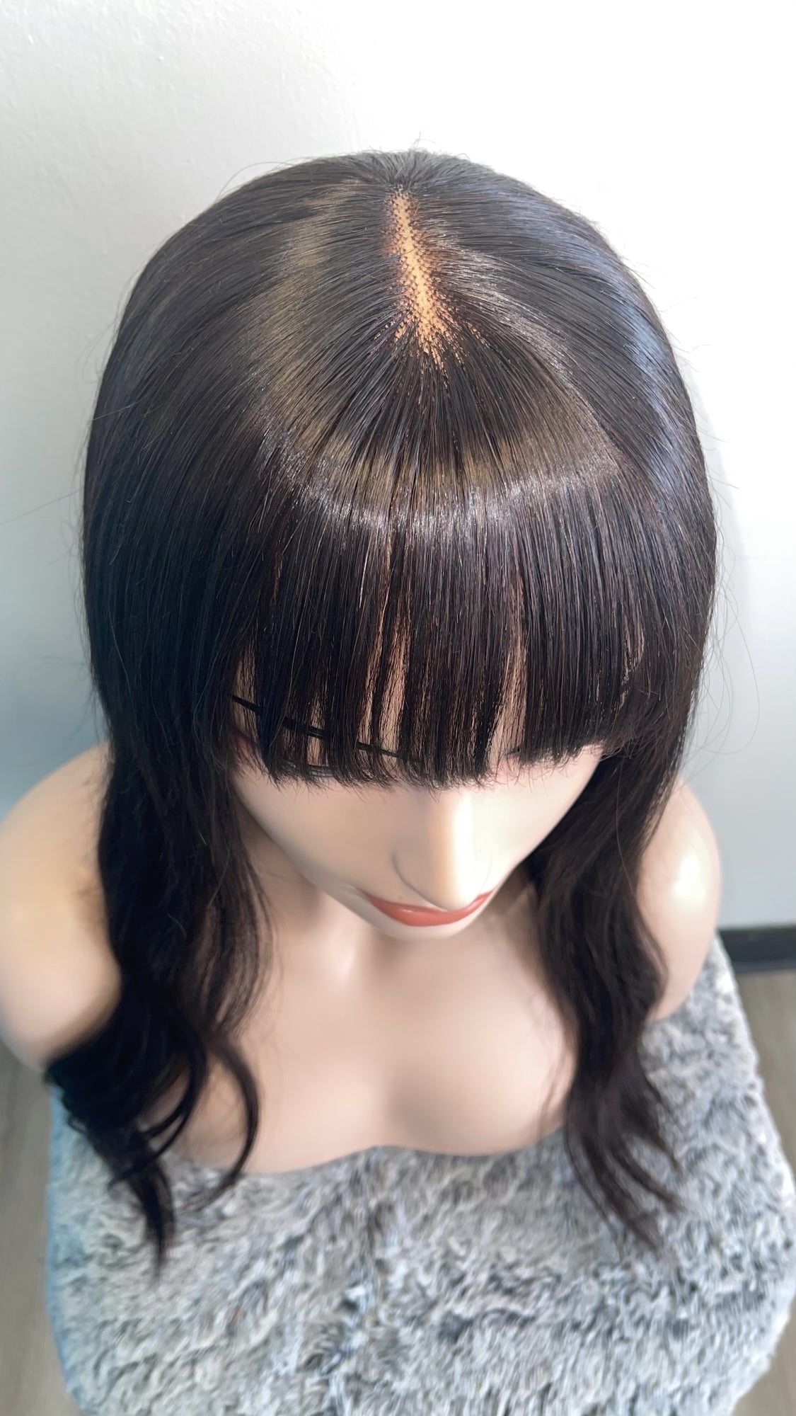 "Lisa" Bang Lacefront Wig