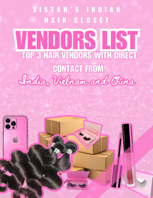 Hair 2025 Vendor List