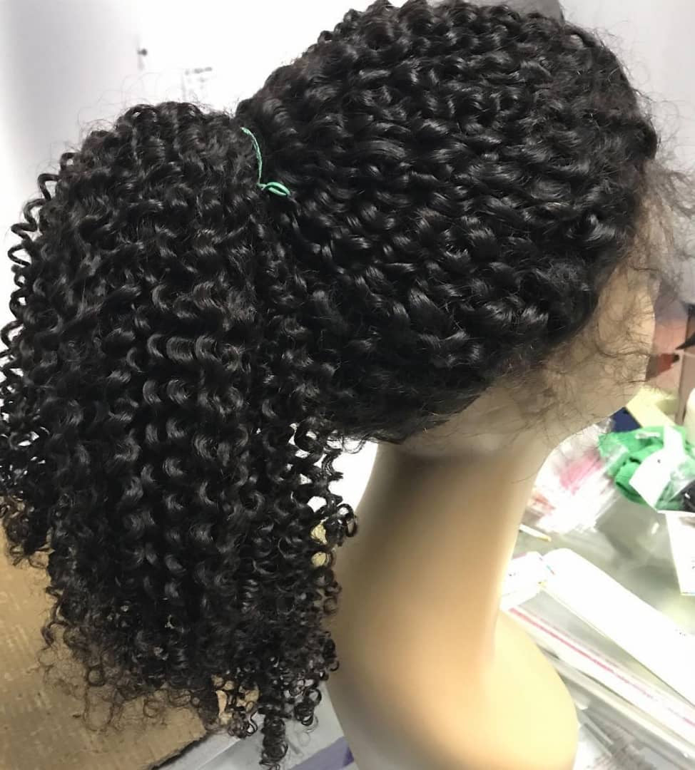 Ms. Kay Deep Curly Wave Lace Front Wig