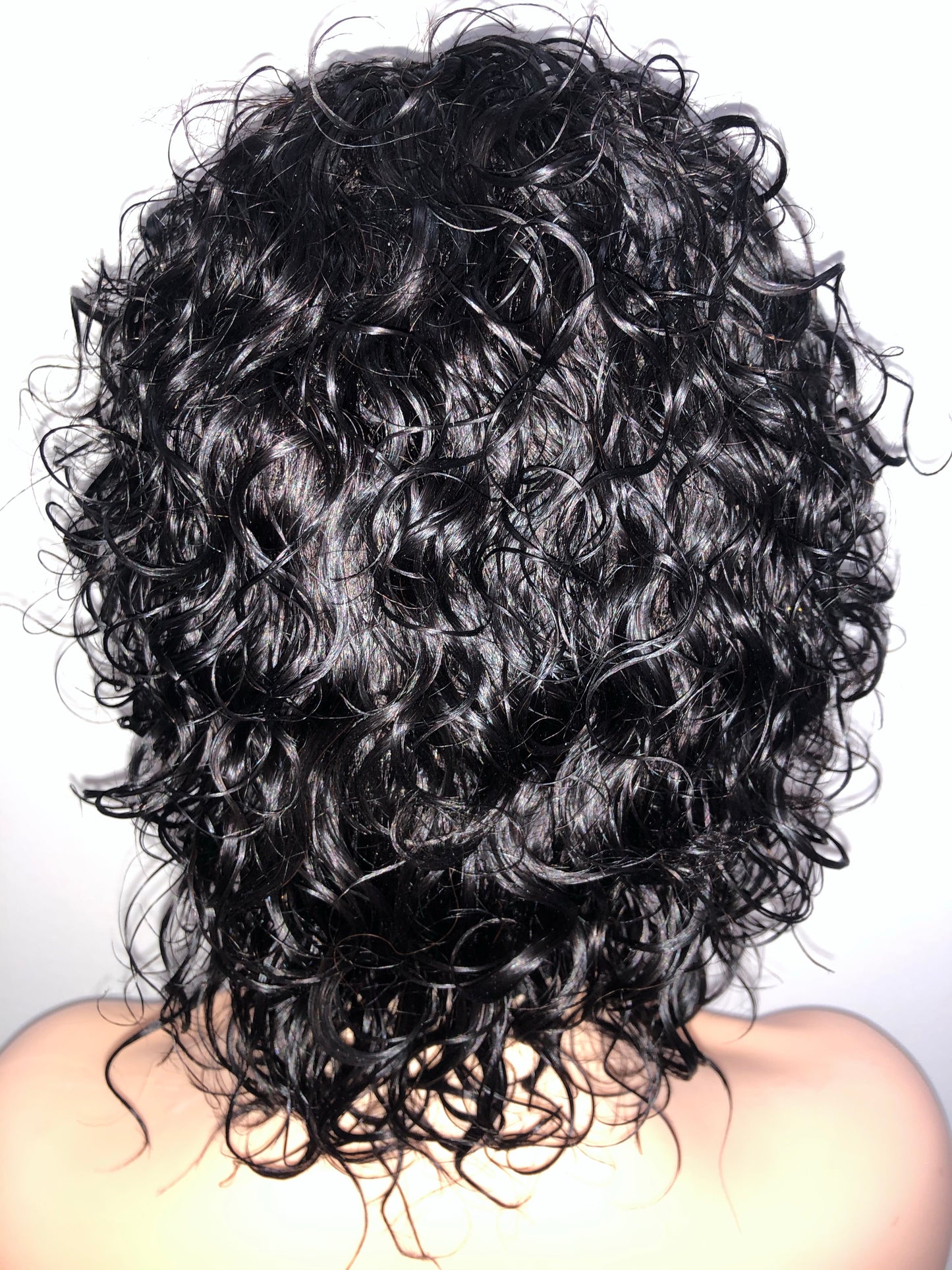 'Ms. Mary' Curly Pixie Lace Front Wig