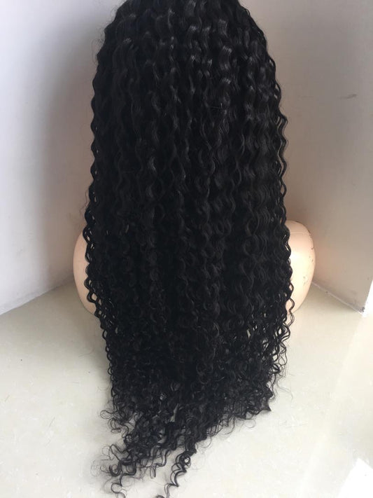 Ms. Kay Deep Curly Wave Lace Front Wig